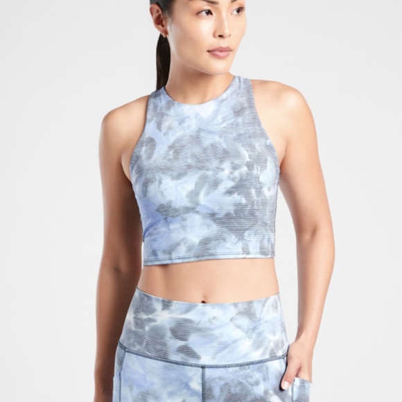 Athleta Tops - Athleta Conscious Textured Crop - Size S